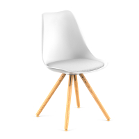 Стул пластиковый с мягким сиденьем KOLLI