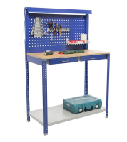 Металлический слесарный (столярный) верстак