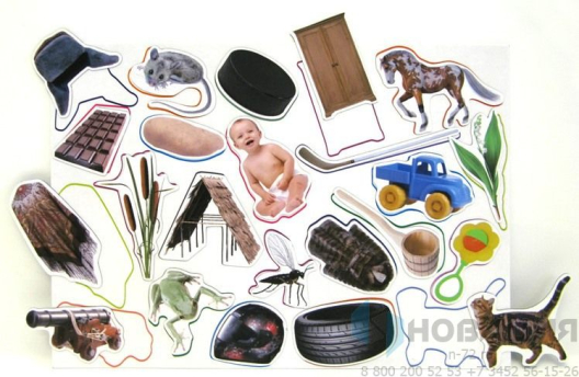 Магнитное развивающее пособие Упрямые звуки, звук Ш