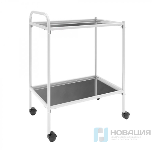 Медицинский столик передвижной,640х420х860 мм