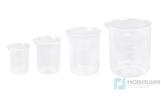 Комплект стаканов химических мерных, 15 шт