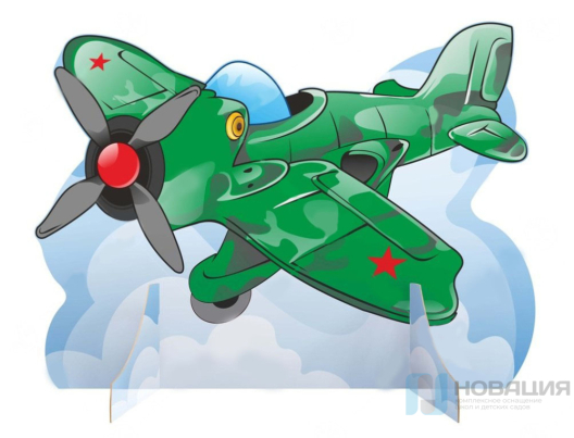 Театральная декорация двухсторонняя Самолет