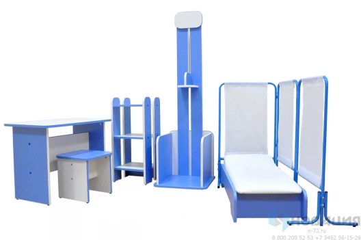 Набор игровой мебели Поликлиника (с ширмой)