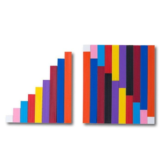 Игровой набор Цветные счётные палочки Кюизенера