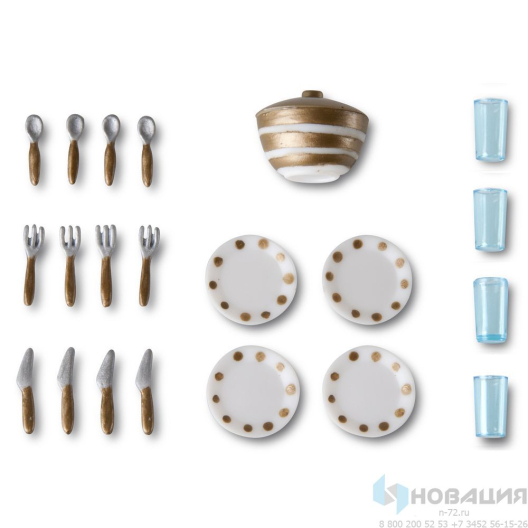 Игровой набор для домика Смоланд Столовая посуда