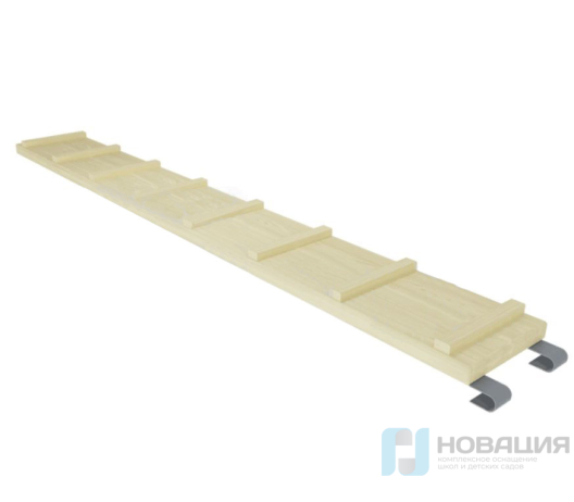 Доска наклонная с ребристой поверхностью