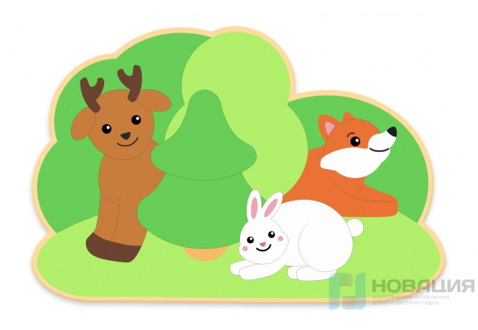 Настенная декорация Лесные жители