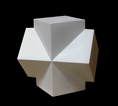 Гипсовая модель Сечение параллелепипедов