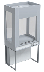 Шкаф вытяжной лабораторный панорамный Квадро
