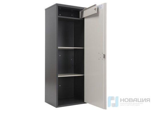 Металлический шкаф с замком, 1252x460x340 мм