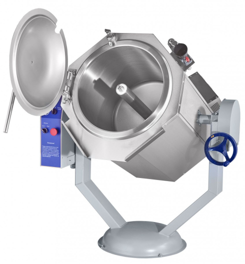 Котел пищеварочный электрический с ручным опрокидыванием