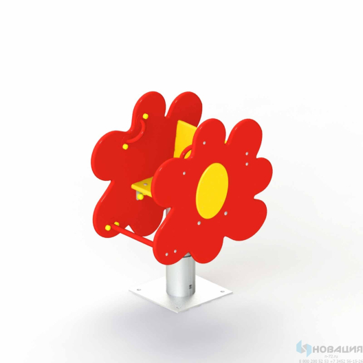 Качалка на пружине Ромашка