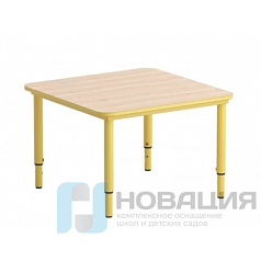 Стол детский квадратный регулируемый