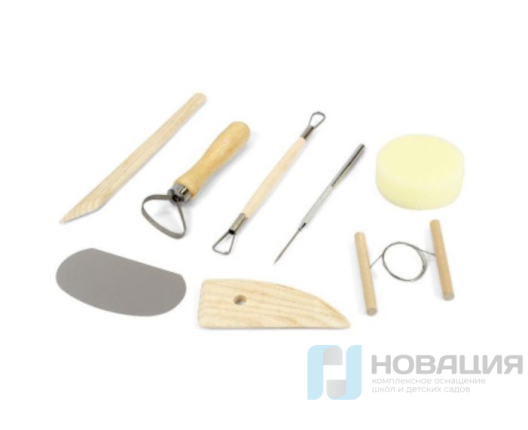 Набор инструментов для работы на гончарном круге