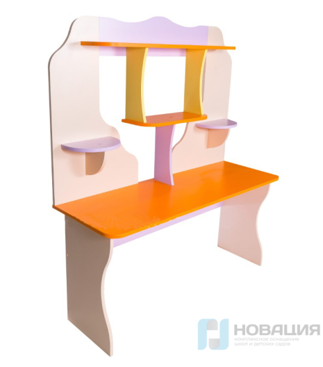 Уголок детский ИЗО АКВАРЕЛЬ 1200х420х1350 мм