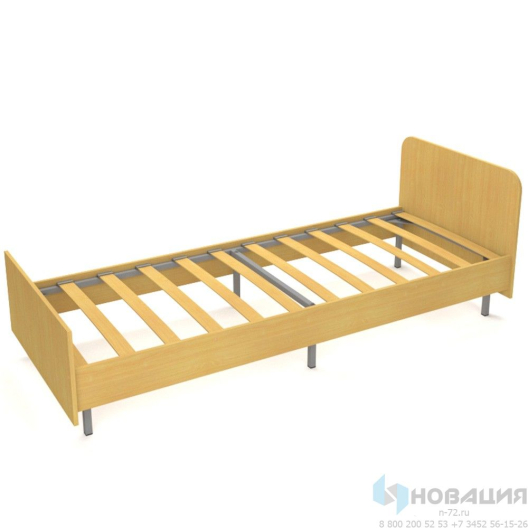 Кровать одноместная, 848х1944х800 (450) мм