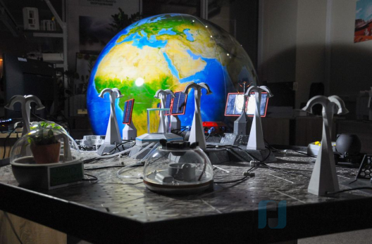 Учебная модель лунной базы NEMEYA