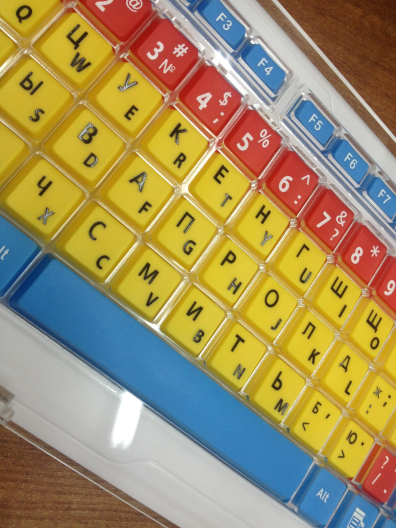 Беспроводная адаптированная клавиатура с крупными кнопками