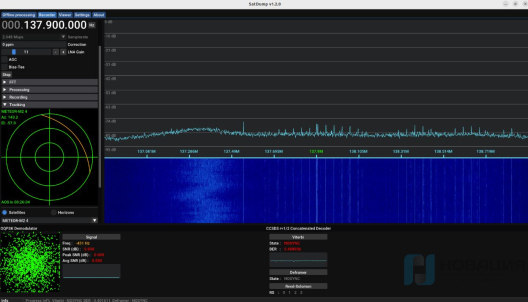 Учебная станция приема спутниковых данных Вьюнок