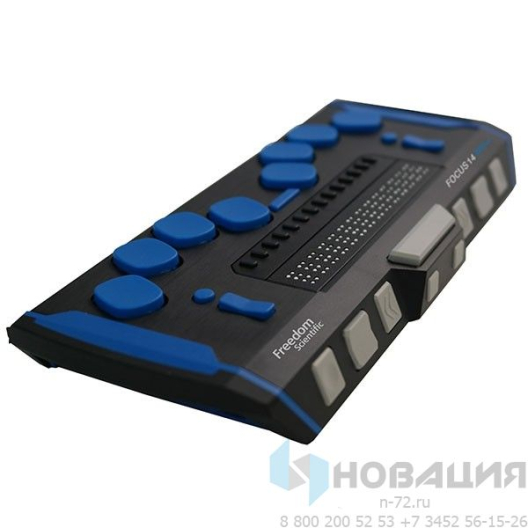 Дисплей Брайля Фокус 14 синий (Focus 14 Blue)