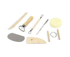 Набор инструментов для работы на гончарном круге