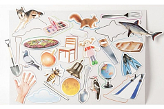 Магнитное развивающее пособие Упрямые звуки, звук Л