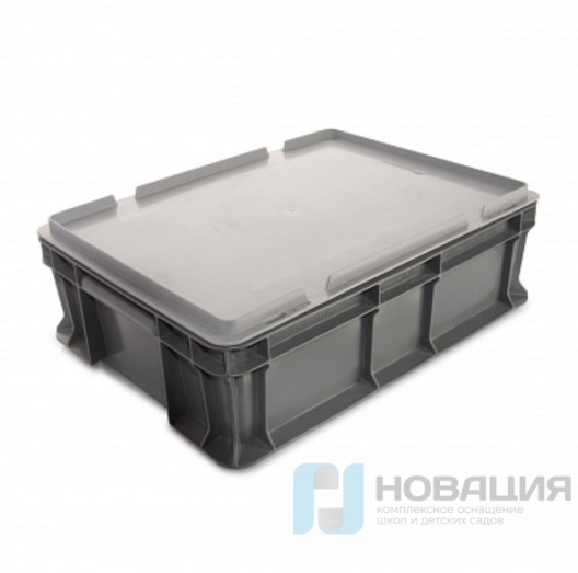 Контейнер с крышкой для хранения глины 400х300х120 мм