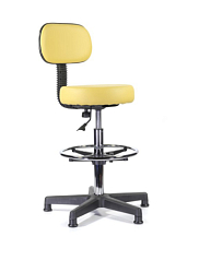 Стул высокий регулируемый со спинкой