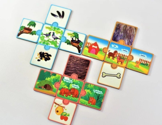 Набор пазлов Животный мир