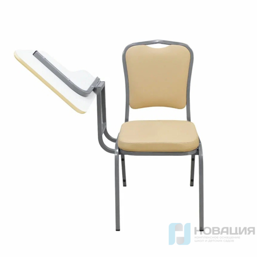 Стул с мягким сиденьем с пюпитром СТ2