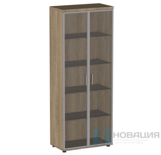 Шкаф Статус прозрачное стекло 770х420х1970 мм