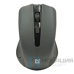 Мышь беспроводная DEFENDER Accura MM-935, 3 кнопки + 1 колесо-кнопка, оптическая, серая, 52936