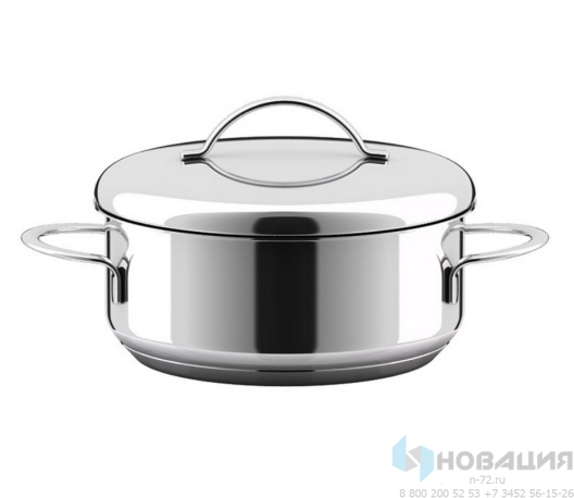 Кастрюля с крышкой Капсульное дно (1-3 л)