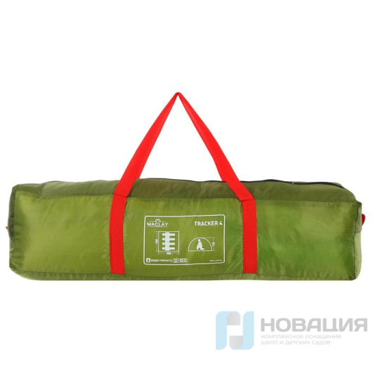 Палатка туристическая 4-местная, 260х240х130 см