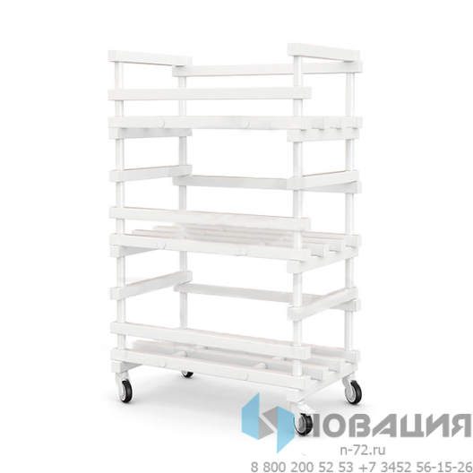 Стеллаж с бортиками