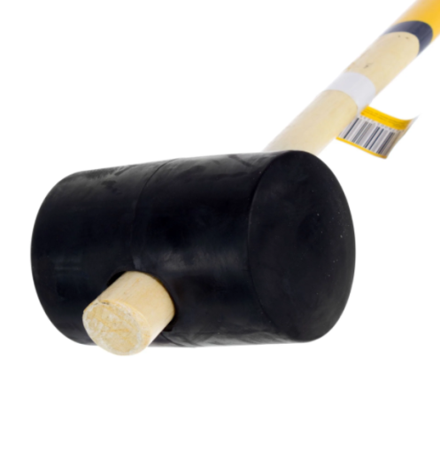 Киянка (резиновая, деревянная ручка)