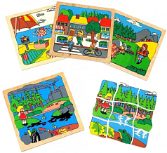 Развивающее дидактическое пособие-пазл Экология