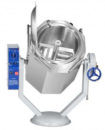 Котел пищеварочный электрический с ручным опрокидыванием