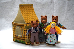 Театр Три медведя с домиком