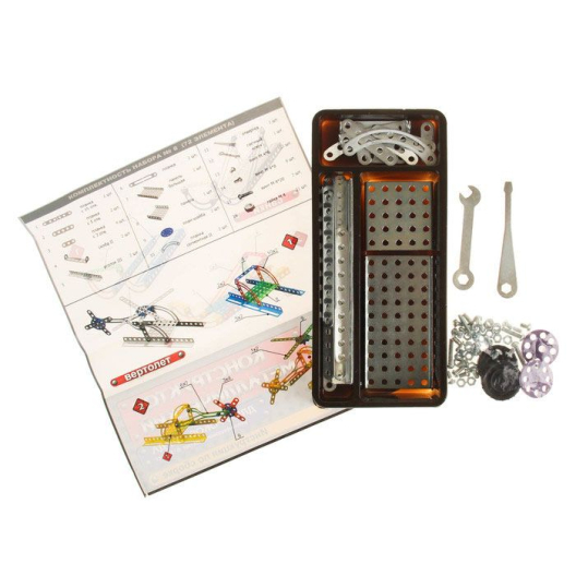 Конструктор металлический, 72 деталей