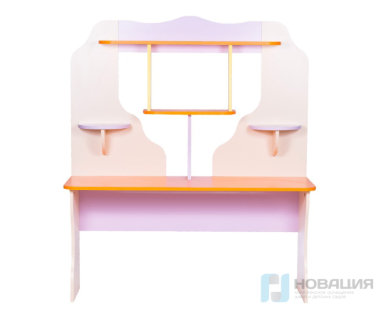 Уголок детский ИЗО АКВАРЕЛЬ 1200х420х1350 мм