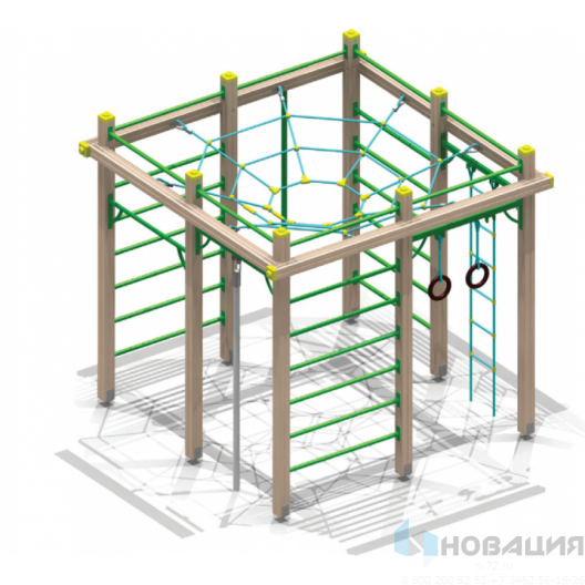 Детский спортивный комплекс №27, 2660х2660 мм