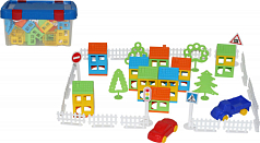 Конструктор Построй свой город, 92 элемента