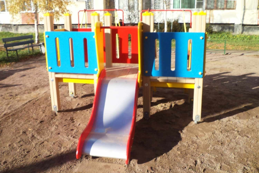 Детский игровой комплекс №2  Горка Манеж