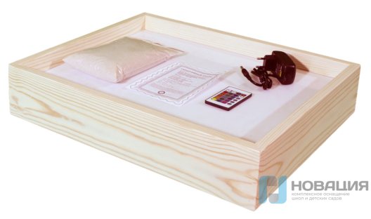 Световой планшет для рисования песком Стандарт, 40х50 см