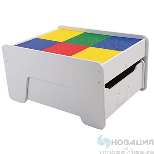 Стол Лего Пегас с выкатным ящиком