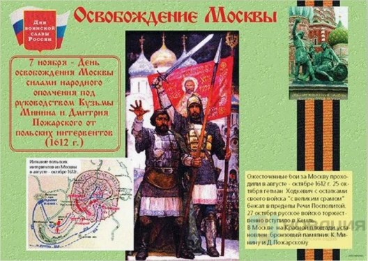 Комплект плакатов Дни воинской славы России