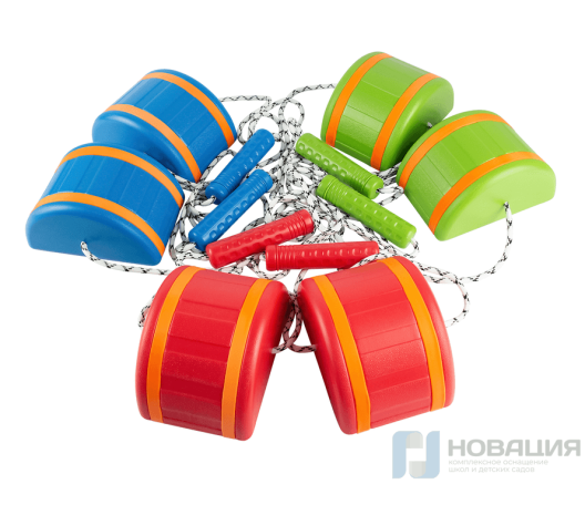 Набор балансировочный Шагающие камни, BNL007-1 (цвет зеленый, BNL007-3)