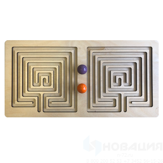 Межполушарный лабиринт, 50х25 см