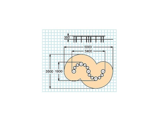 Дорожка Равновесия 340 см